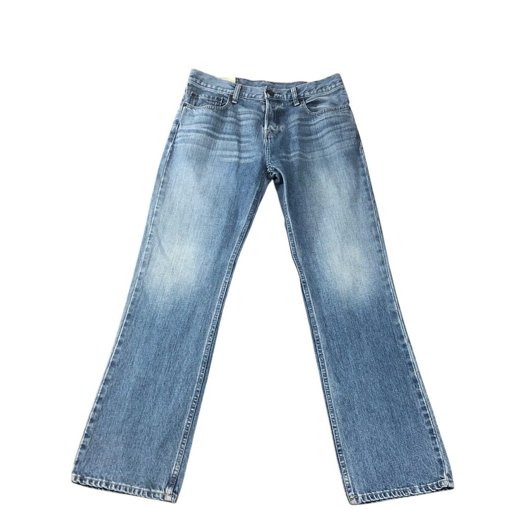 Hollister Blue Straight Jeans Classic Fit